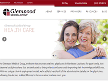 Tablet Screenshot of glenwoodmedicalgroup.com